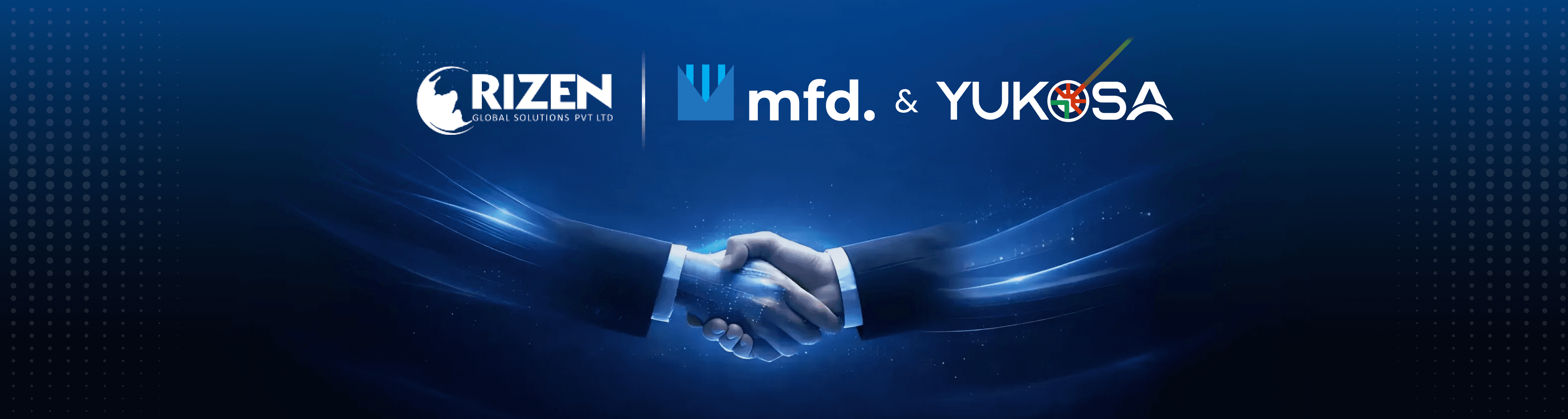 Strategic partnership handshake